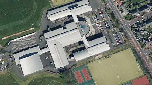 Aerial view of JPA