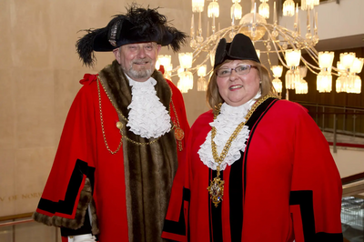 Lord Mayor and Lady Mayoress of Newcastle 2015-16