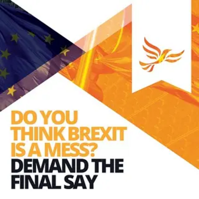 Do you think brexit is a mess? Demand the final say.