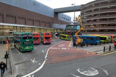 Bus station Newcastle