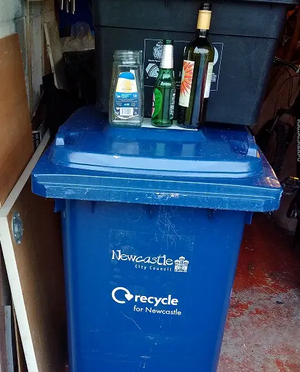 recycling bin