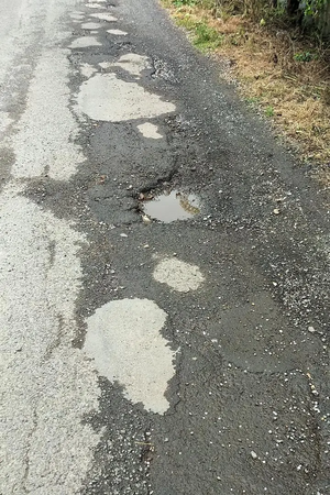 potholes