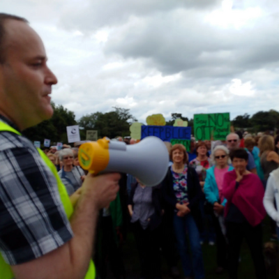 Moor protest 21 Aug 16