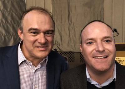 Ed Davey and Nick Cott