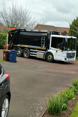 Recycling lorry