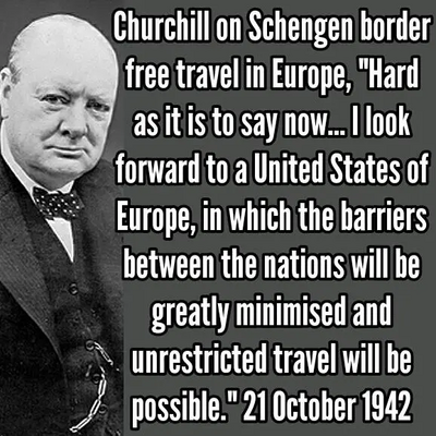 Churchill Schengen